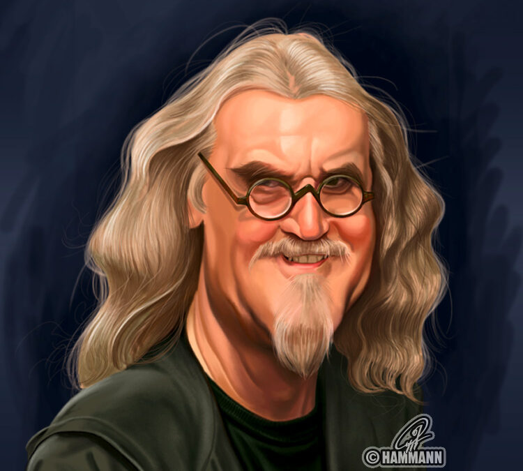 Karikatur Billy Connolly