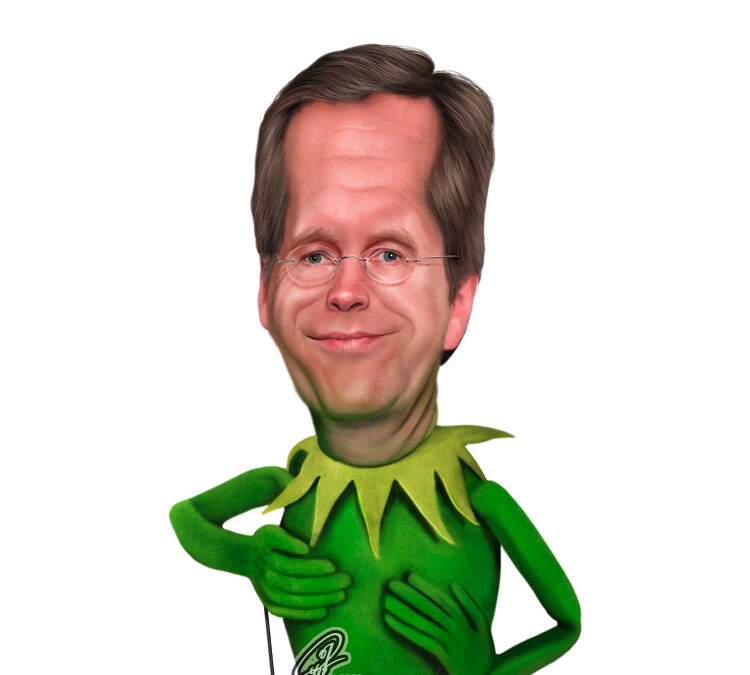 Karikatur Christian Wulff