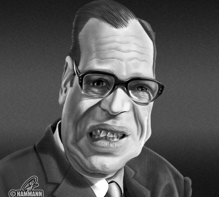 Karikatur Georg Schramm