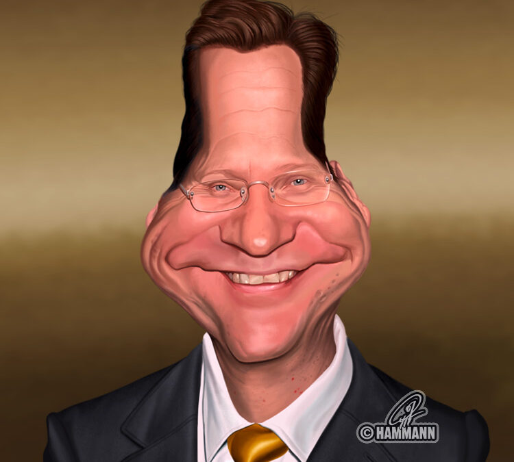 Karikatur Guido Westerwelle 01