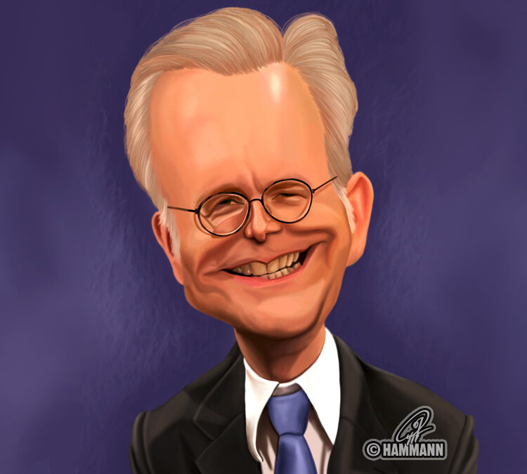 Karikatur Harald Schmidt