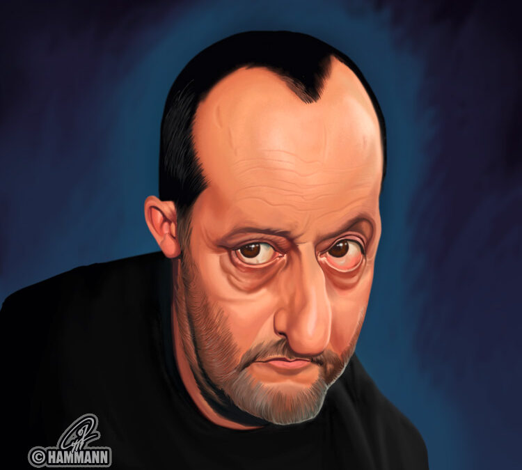 Karikatur Jean Reno