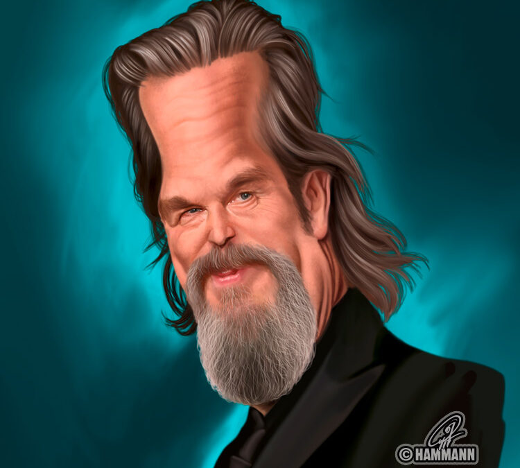 Karikatur Jeff Bridges