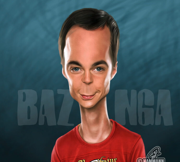 Karikatur Jim Parsons