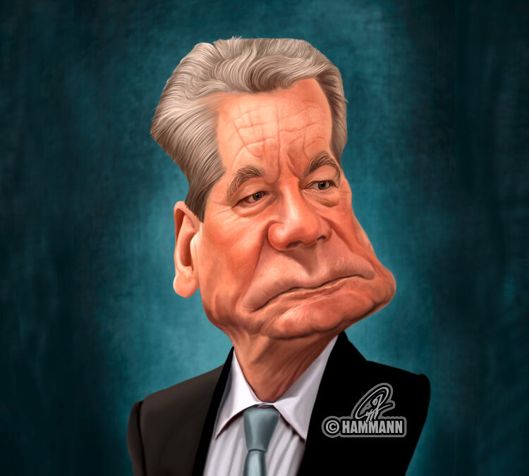 Karikatur Joachim Gauck