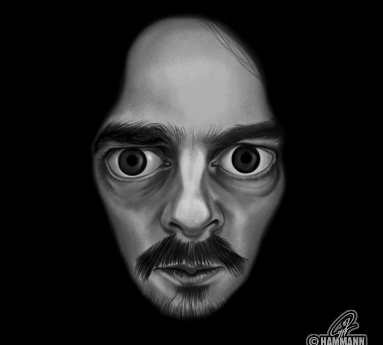 Karikatur Jonathan Meese