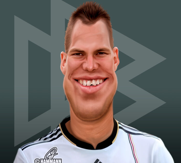 Karikatur Kevin Großkreutz