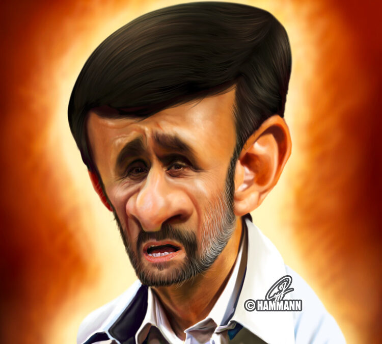 Karikatur Mahmud Ahmadinedschad