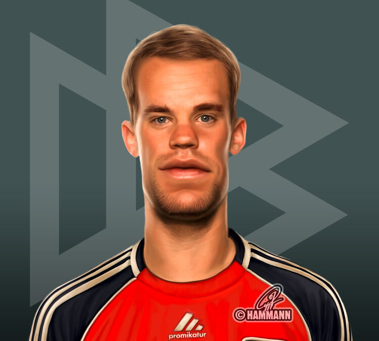 Karikatur Manuel Neuer 02