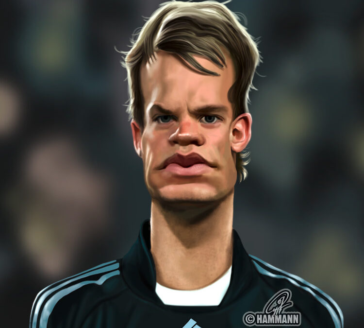 Karikatur Manuel Neuer 01