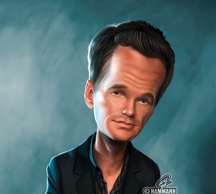 Karikatur Neil Patrick Harris