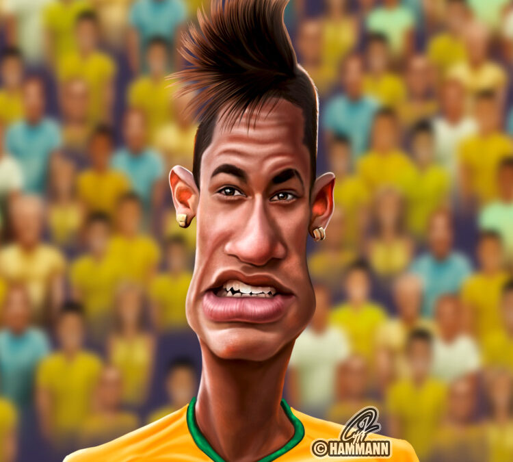 Karikatur Neymar