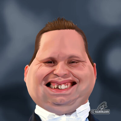 Karikatur Paul Potts