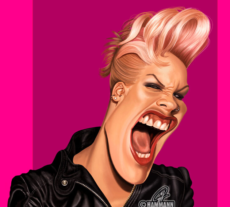 Karikatur P!nk 02