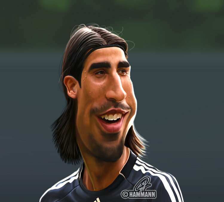 Karikatur Sami Khedira