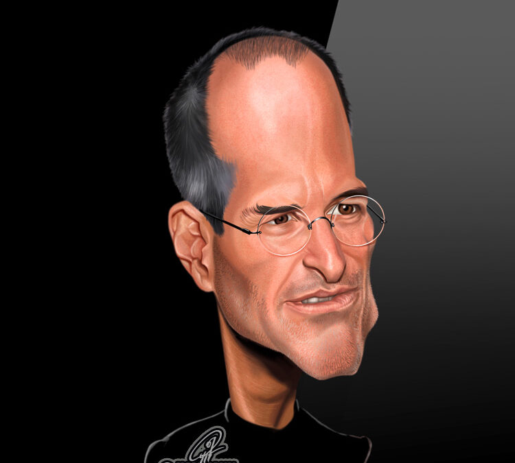 Karikatur Steve Jobs