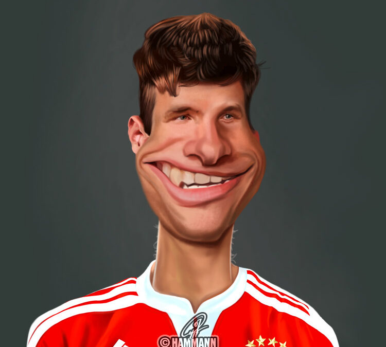 Karikatur Thomas Müller 01