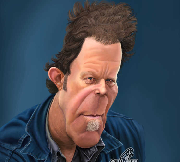 Karikatur Tom Waits