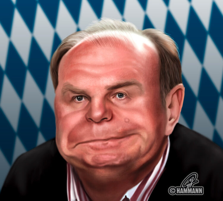 Karikatur Uli Hoeneß