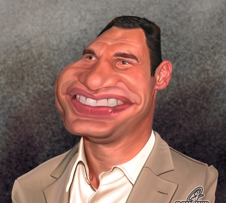 Karikatur Vitali Klitschko