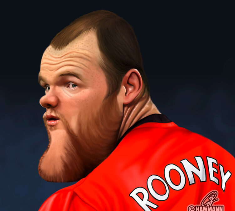 Karikatur Wayne Rooney