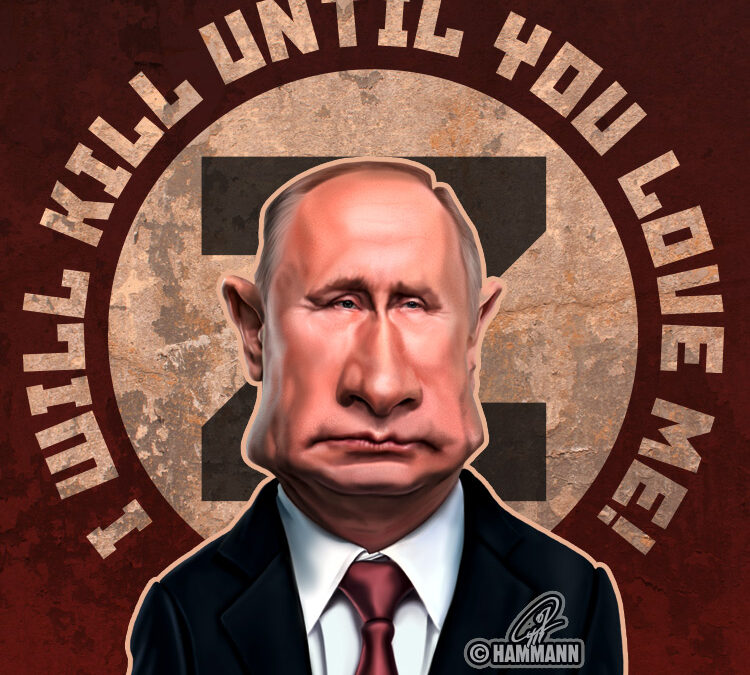 Karikatur Wladimir Putin 02