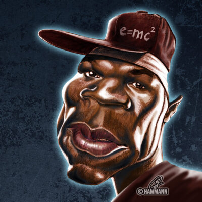 Karikatur 50 Cent